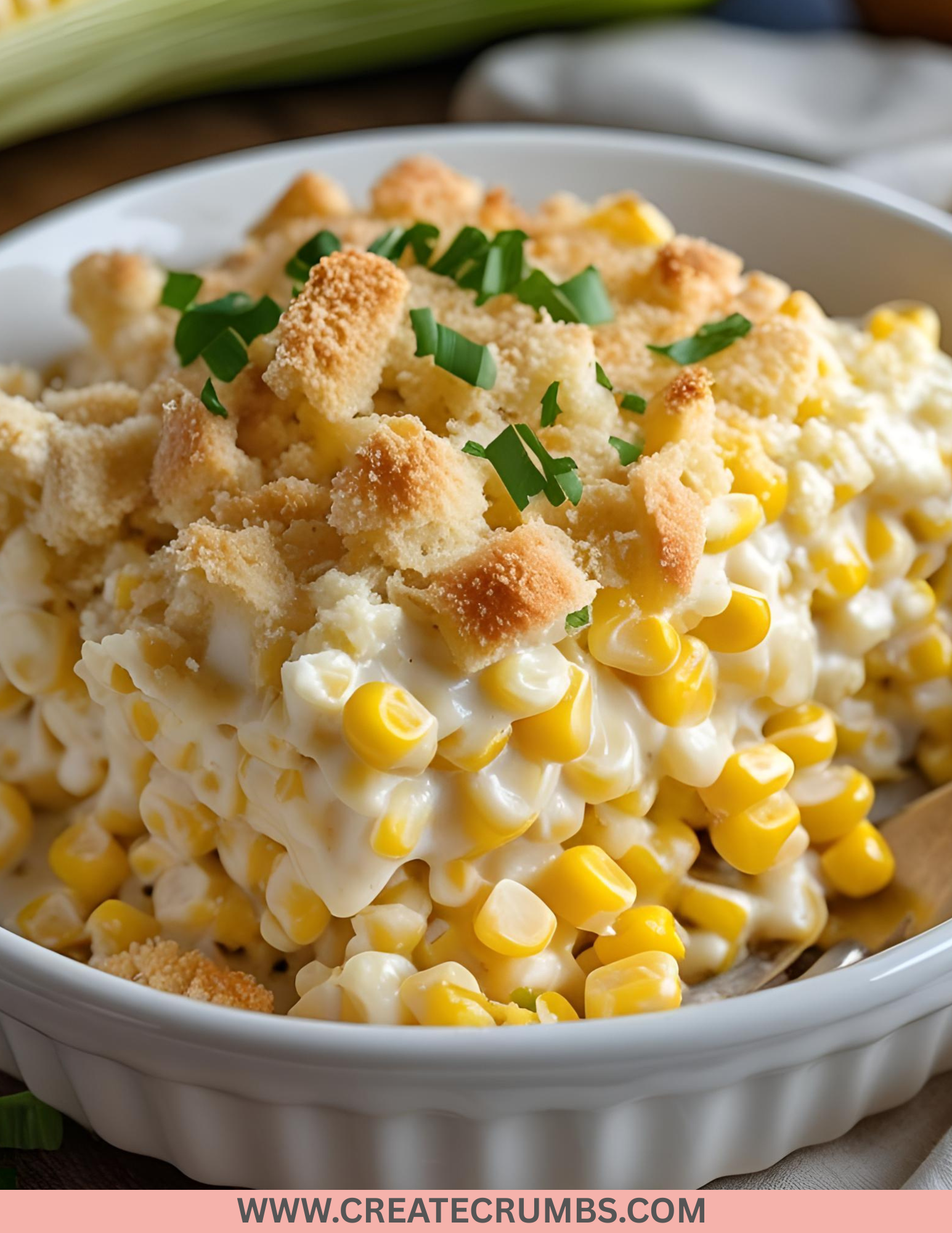 Cheesy Creamed Corn Casserole