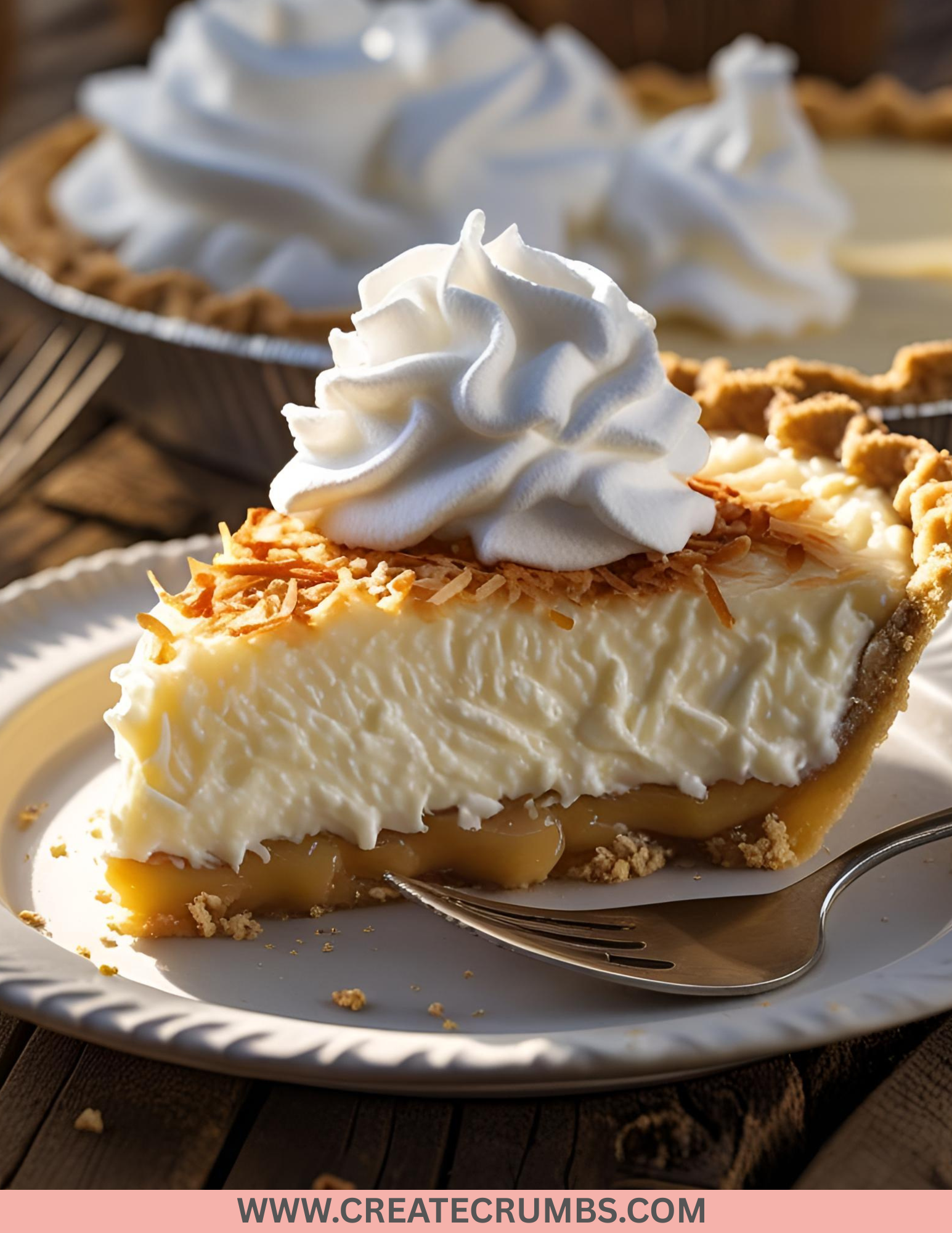 Homemade Coconut Cream Pie
