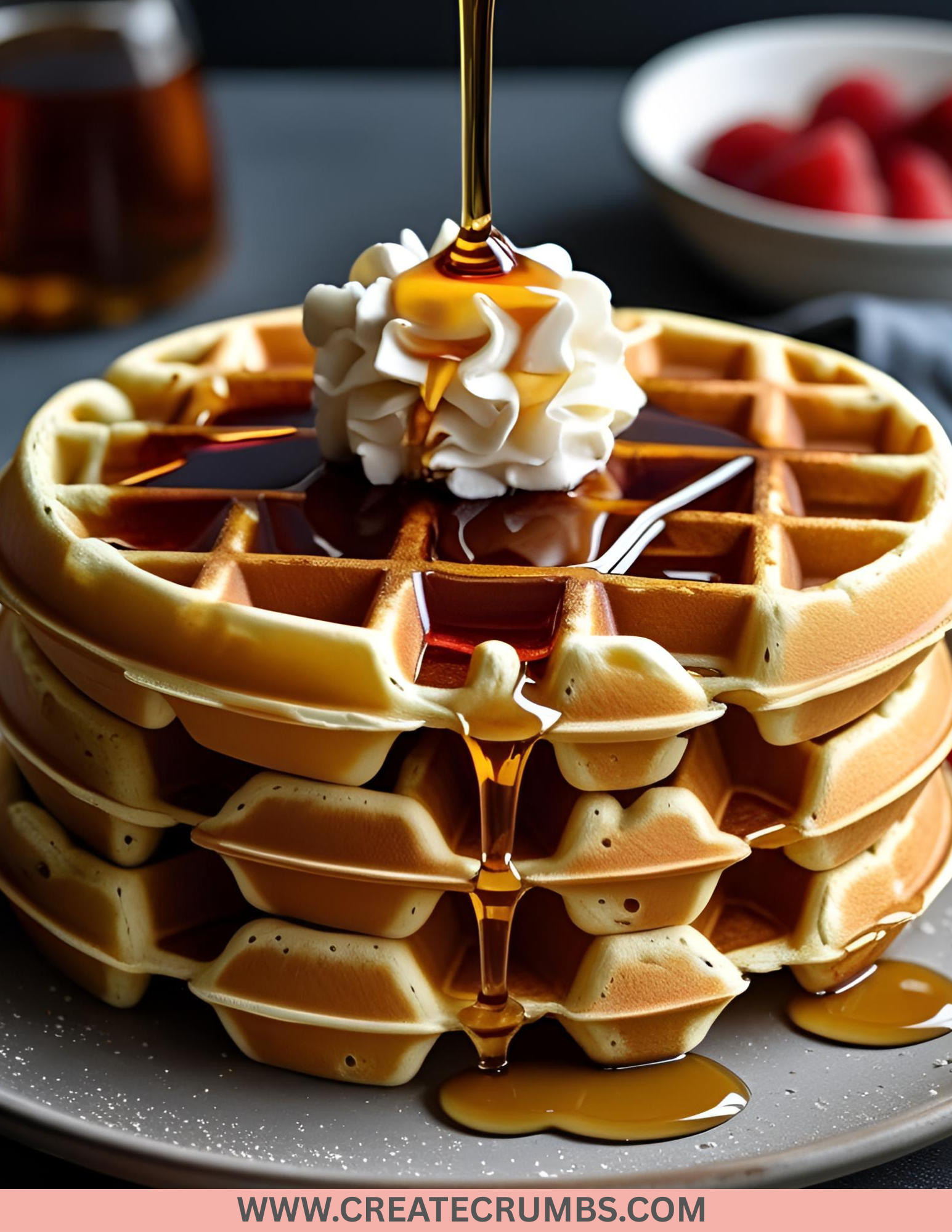 Light And Crispy Belgian Waffles