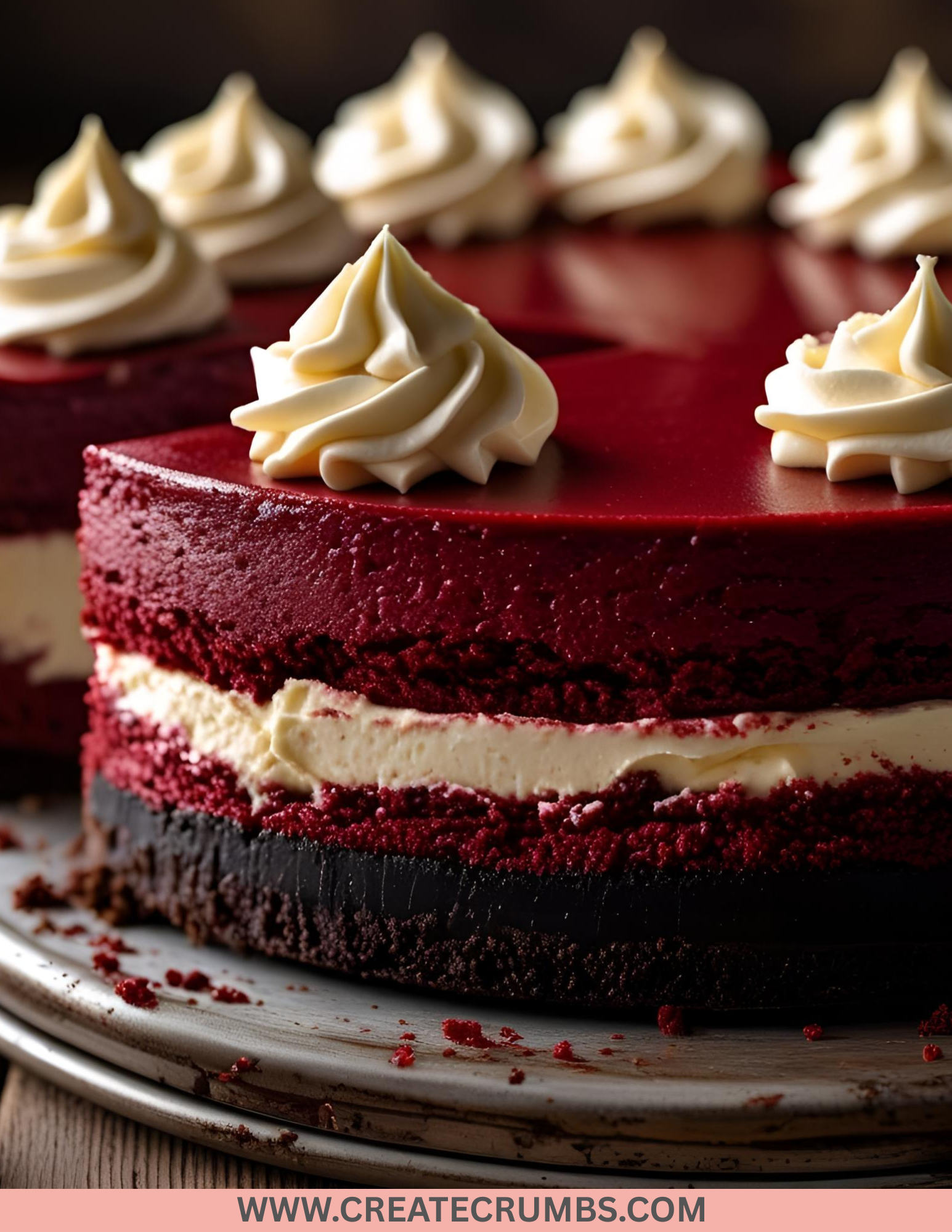 Red Velvet Cheesecake