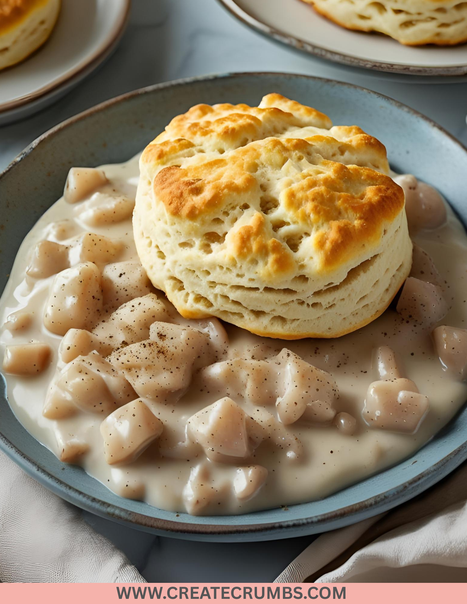 Southern Style Biscuits And Gravy